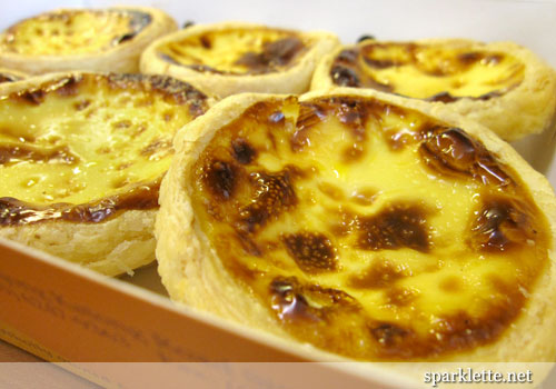 Portuguese egg tarts