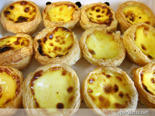 Portuguese egg tarts