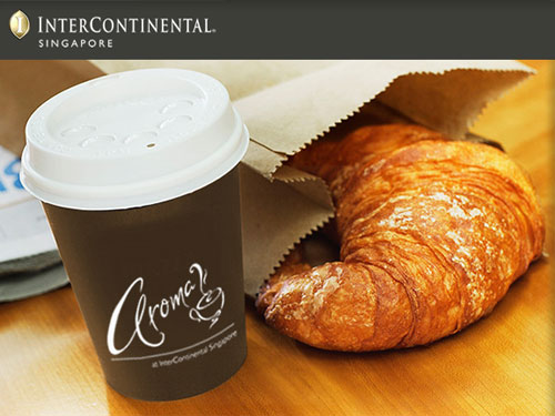 Aroma at InterContinental Singapore - Get a Coffee & Croissant on the House!