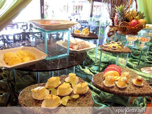 Dessert buffet at Borei Angkor Resort & Spa, Siem Reap