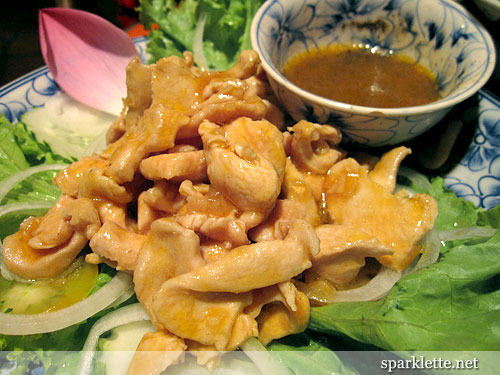 Lok Lak with chicken