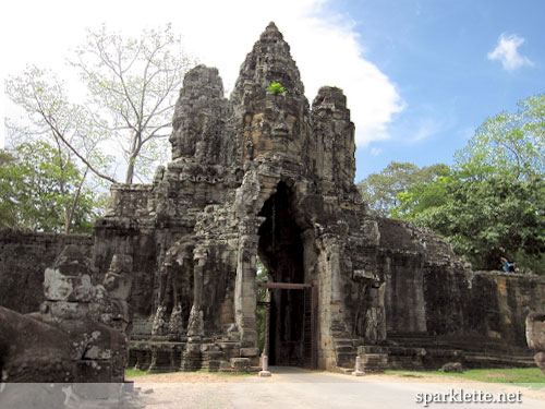 City gate of Angkor Thom, Cambodia