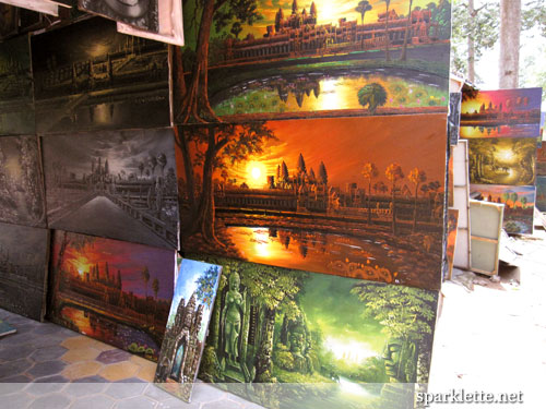 Paintings of Angkor Wat