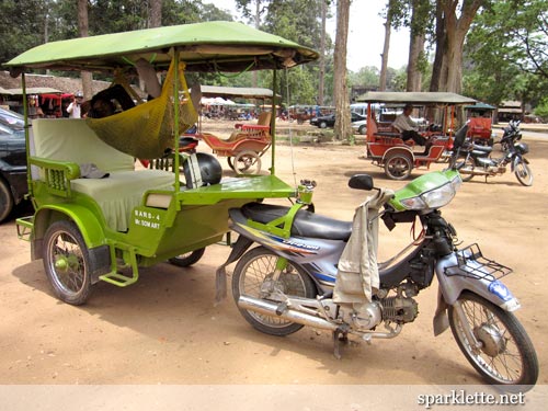 Tuk-tuk in Siem Reap