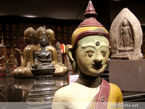 Angkor statue on display at the Angkor National Museum, Siem Reap