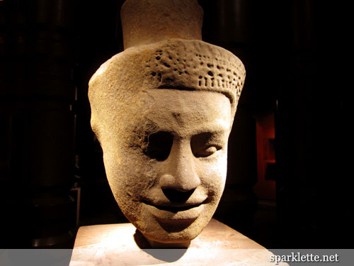 Angkor statue on display at the Angkor National Museum, Siem Reap