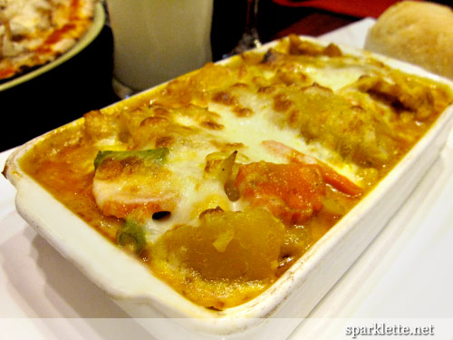 Lasagna from Le Tigre de Papier at Pub Street, Siem Reap