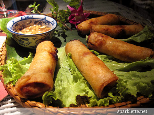 Fried spring rolls