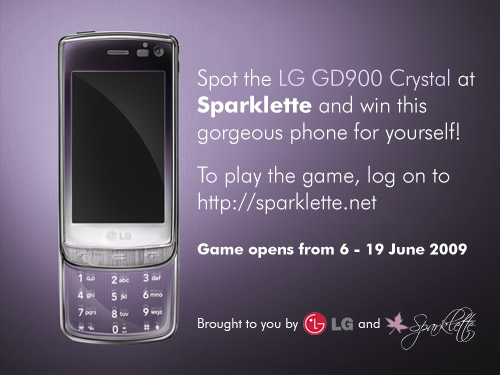Win the LG 3G mobile phone