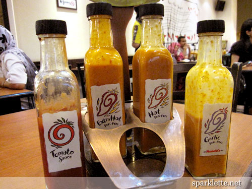 Peri Peri sauces