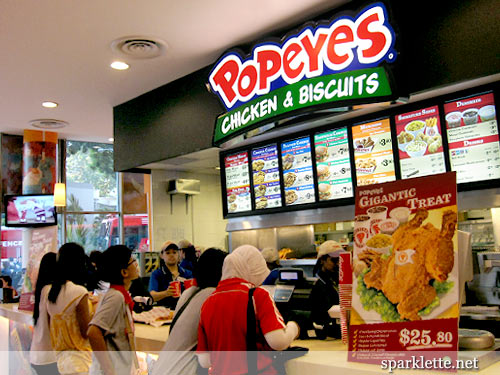 Popeyes, Singapore Flyer