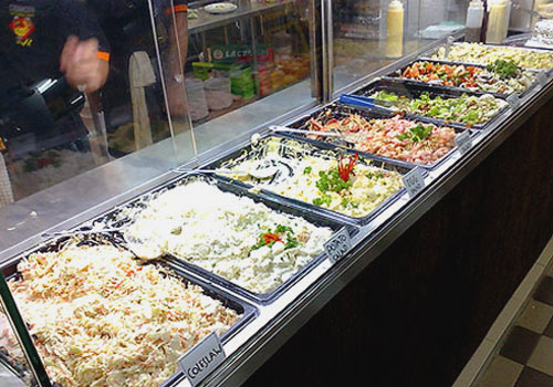 Charco's salad bar