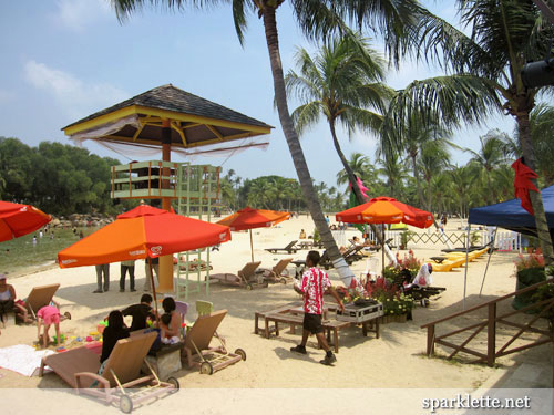 Palawan Beach at Sentosa island, Singapore