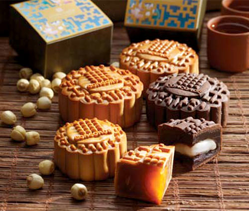 Mooncakes from Concorde Hotel, Singapore