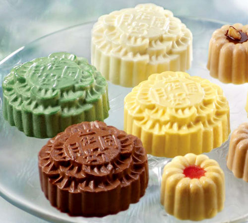 Mooncakes from Crystal Jade, Singapore