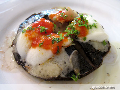 Portobello mushroom gourmet food