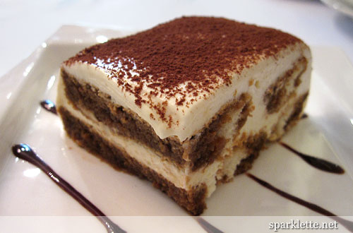 Tiramisù gourmet food