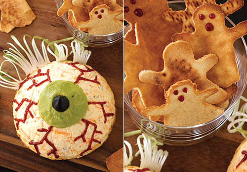 Eyeball cheesecake & ghost toast, 25 Halloween Dishes for an Extreme Halloween