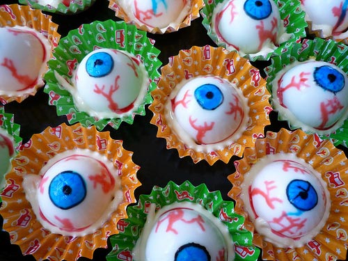 Eyeballs, 25 Halloween Dishes for an Extreme Halloween