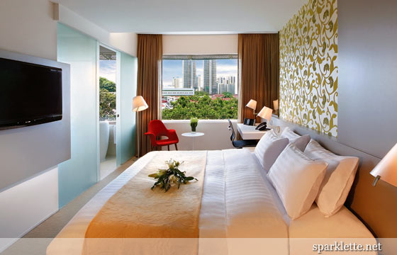 Superior room at Wangz Hotel
