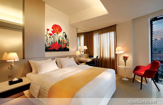 Superior room at Wangz Hotel