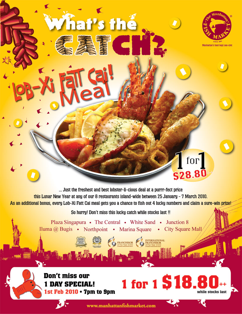 The Manhattan Fish Market Chinese New Year Deal