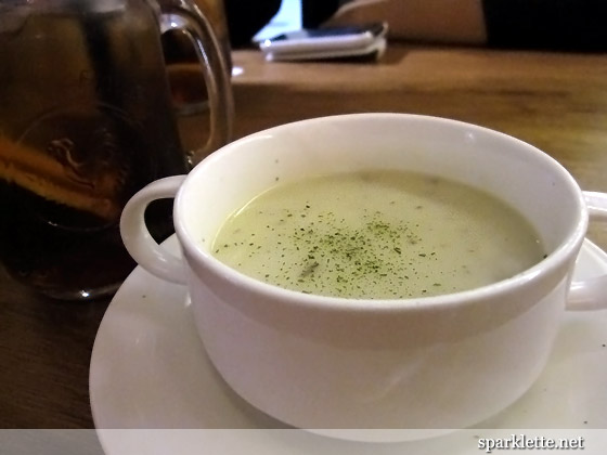 Cream of mushroom soup