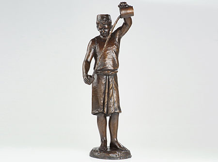 Teh Tarik 2004, bronze sculpture by Lim Leong Seng