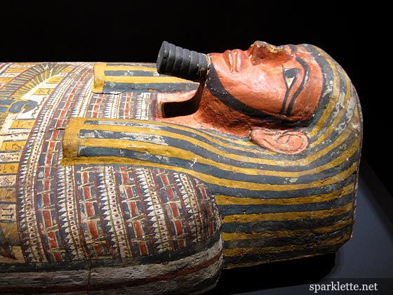 Mummy coffin from Egypt