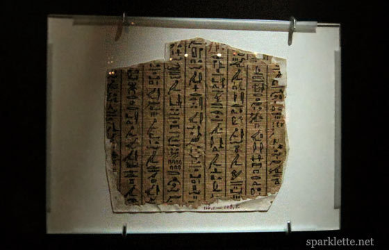 Egyptian papyrus