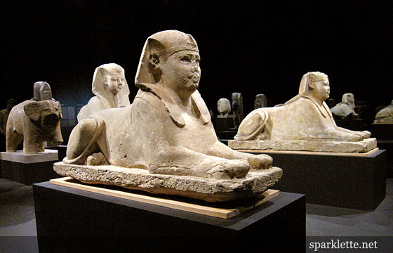 Sphinx statue from Egypt