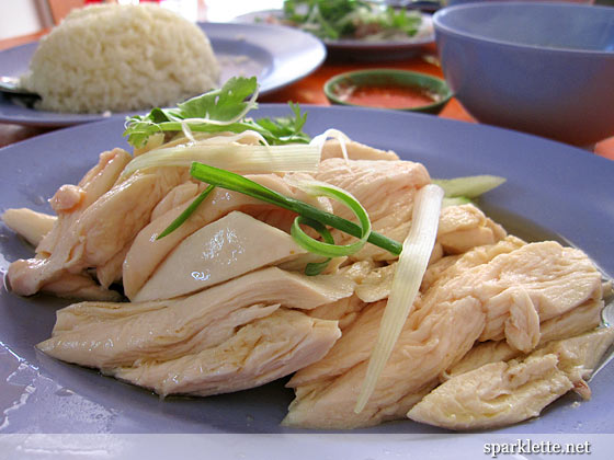 Hainanese chicken rice