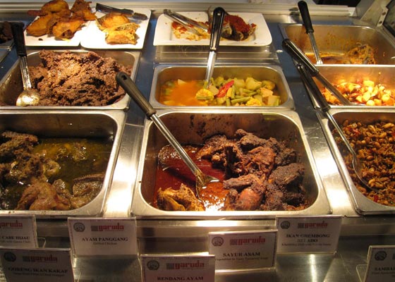 Buffet at Garuda Padang, Singapore