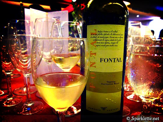 Fontal Blanco 2009 wine