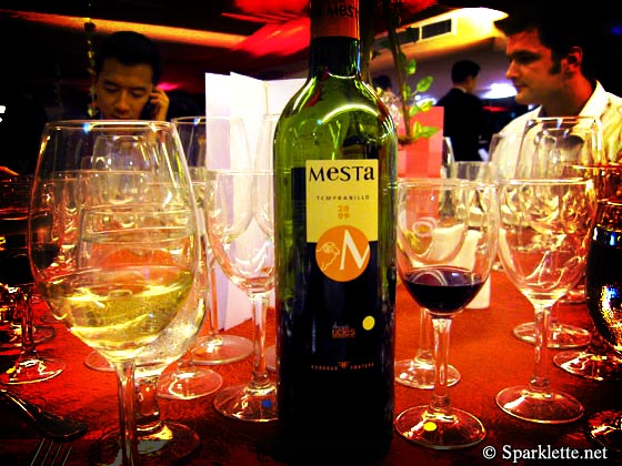 Mesta Tempranillo 2009 wine
