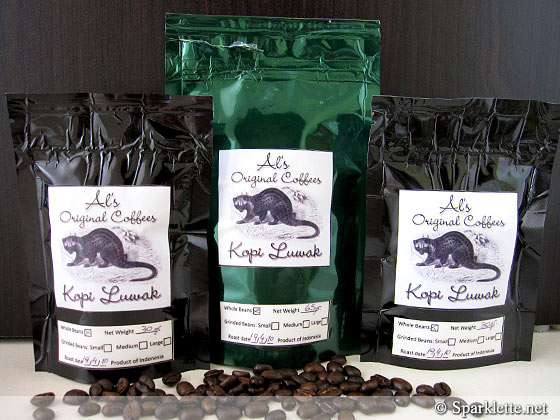 Real Kopi Luwak (exotic civet coffee)