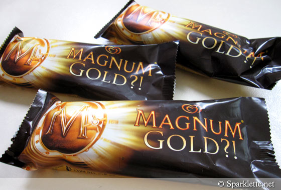 Magnum Gold ice cream