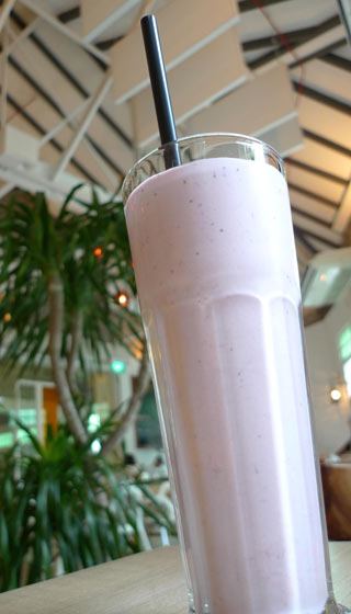 Strawberry milkshake