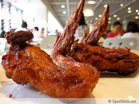 Chicken wings from IKEA restaurant