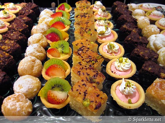 Assorted French pastries