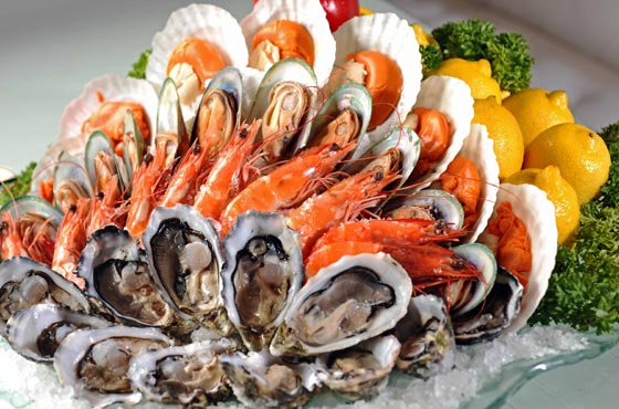 Seafood buffet at Spices Cafe, Concorde Hotel Singapore