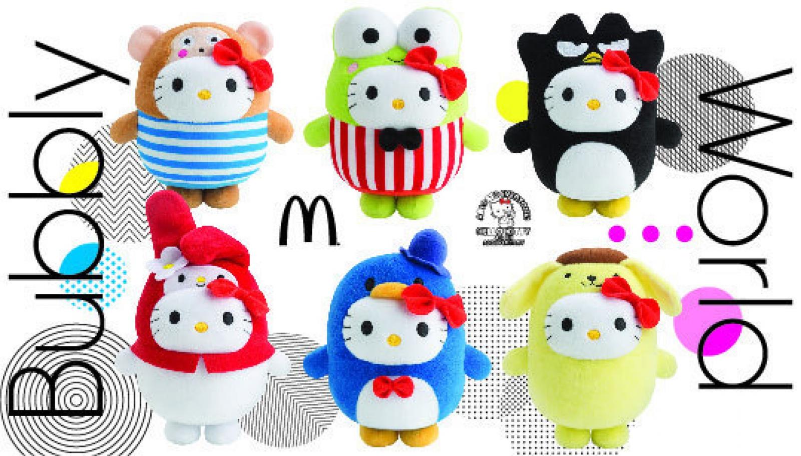 Mcdonald S Launches Hello Kitty Bubbly World Plush Toys In Singapore